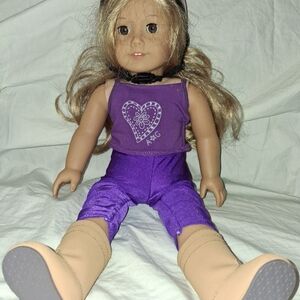 American Girl Purple Top and Pants Doll Outfit